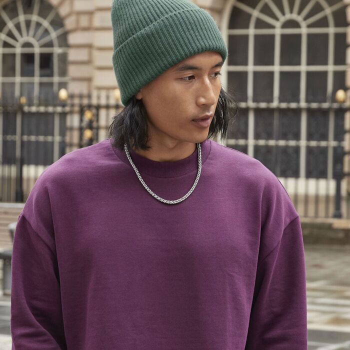 Oversized cuffed beanie Thumbnail