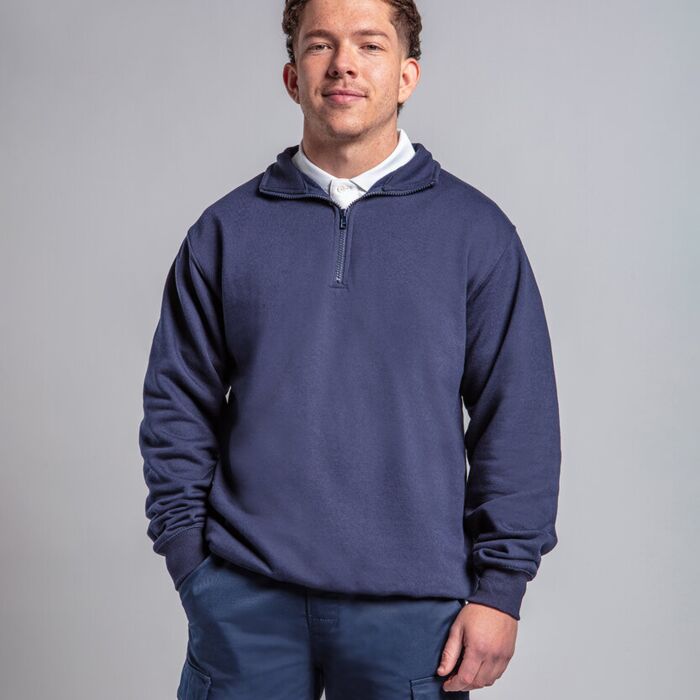 Pro ¼-neck zip sweatshirt Thumbnail