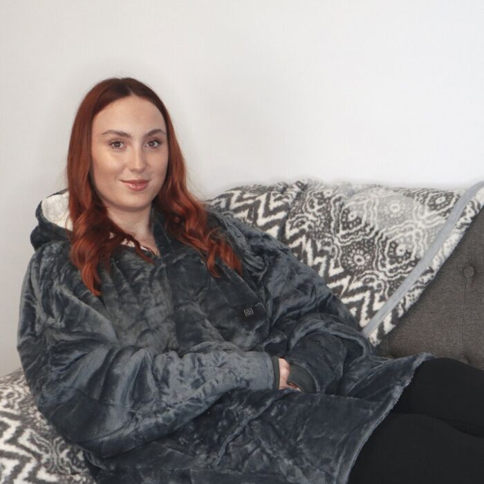 Heated Eskimo blanket hoodie Thumbnail