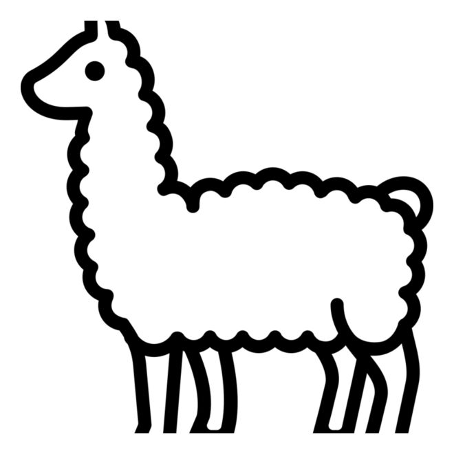 Lllama   Clipart 1 Thumbnail