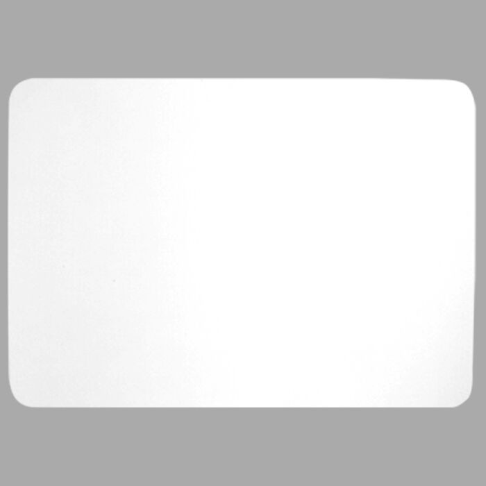 BSH Mousemat White Rubber Base 250x190x6mmPlacemats - Rubber Thumbnail