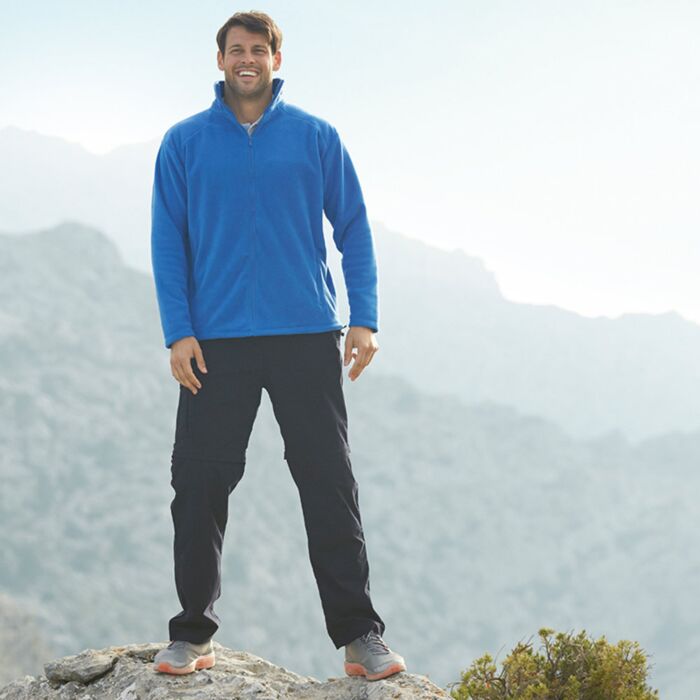 Own stock Unisex full zip fleece Thumbnail