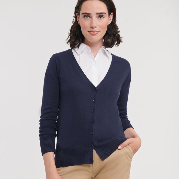 BSH Women's v-neck knitted cardigan Thumbnail