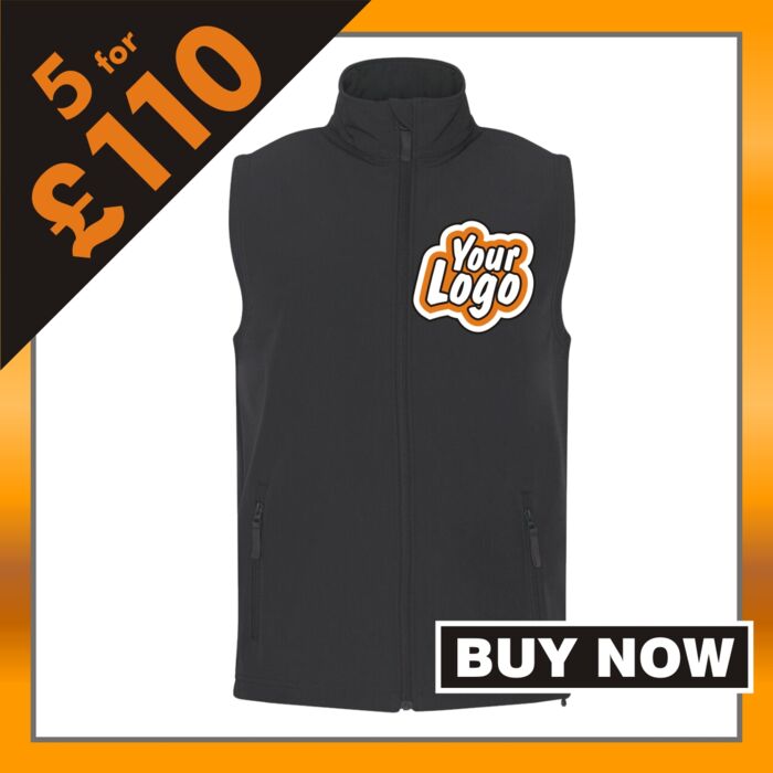 Buy 5 Pro softshell gilet for £110 plus vat Thumbnail